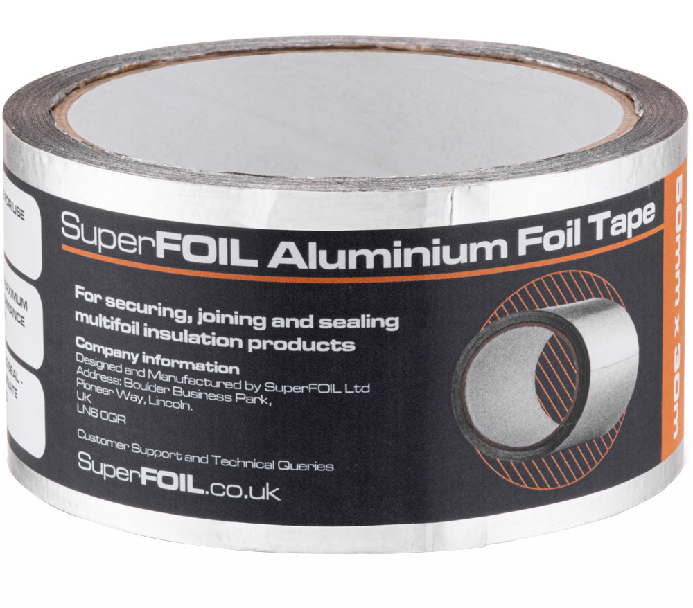 SuperFOIL 0.6 x 7.5m Multipurpose Insulation and Foil Tape Set Image 7