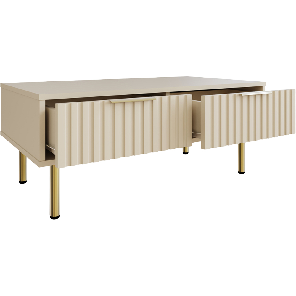 GFW Nervata Cream Coffee Table Image 3
