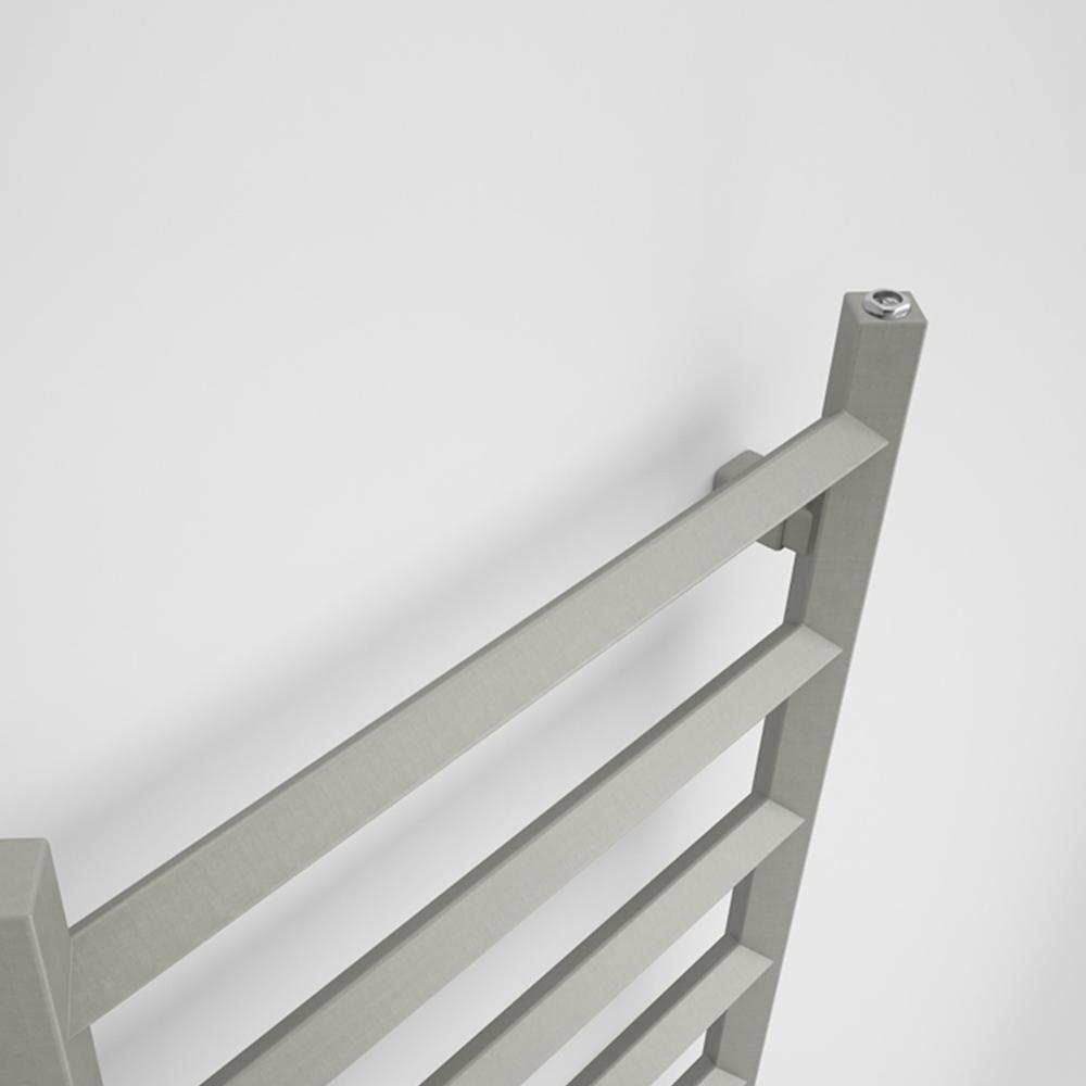 Terma Crystal 805 BTU Sparkling Gravel Electric Heated Towel Rail 840 x 400mm Image 5