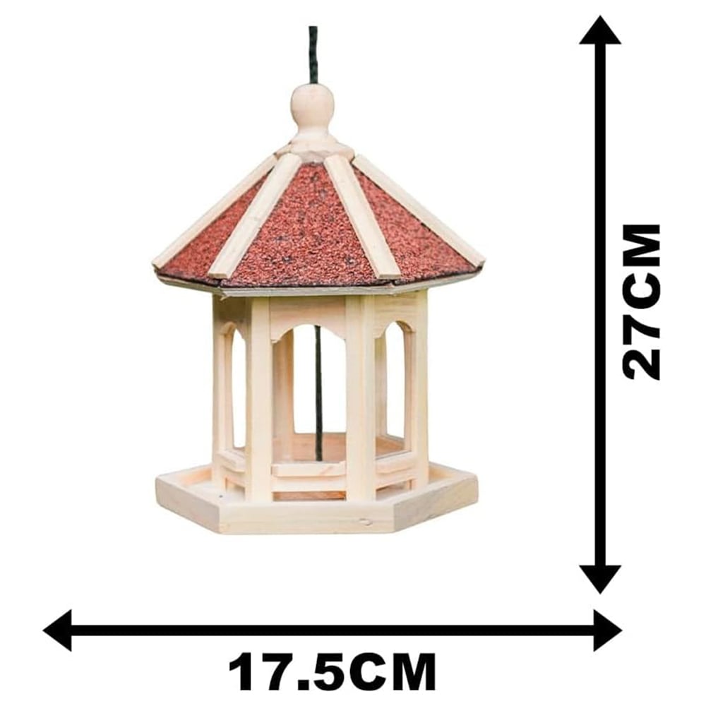 Marco Paul Natural Gazebo Bird Feeder Image 4