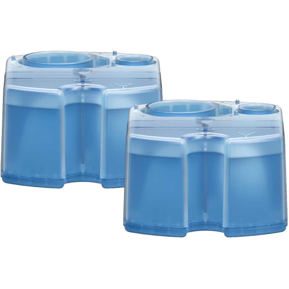 Braun 3 in 1 ShaverCare SmartCare Centre Refill Cartridges 2 Pack Image 1