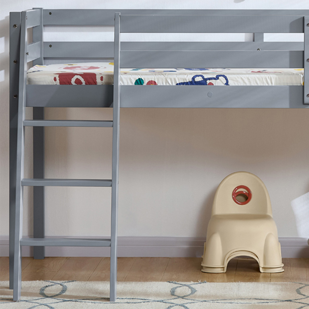 Vida Designs Sydney Single Grey Bunk Bed Image 4