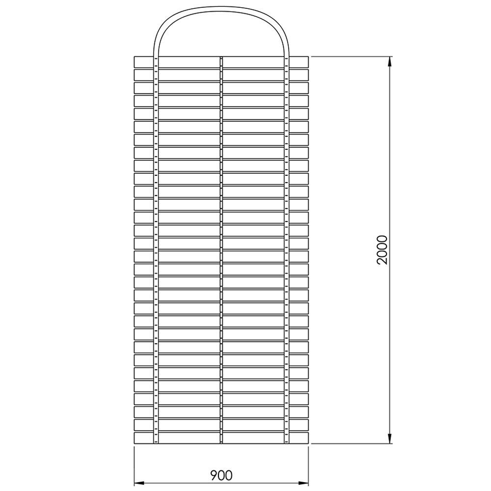 Cerland Matea Roll Out Instant Decking Walkway 2m Image 9