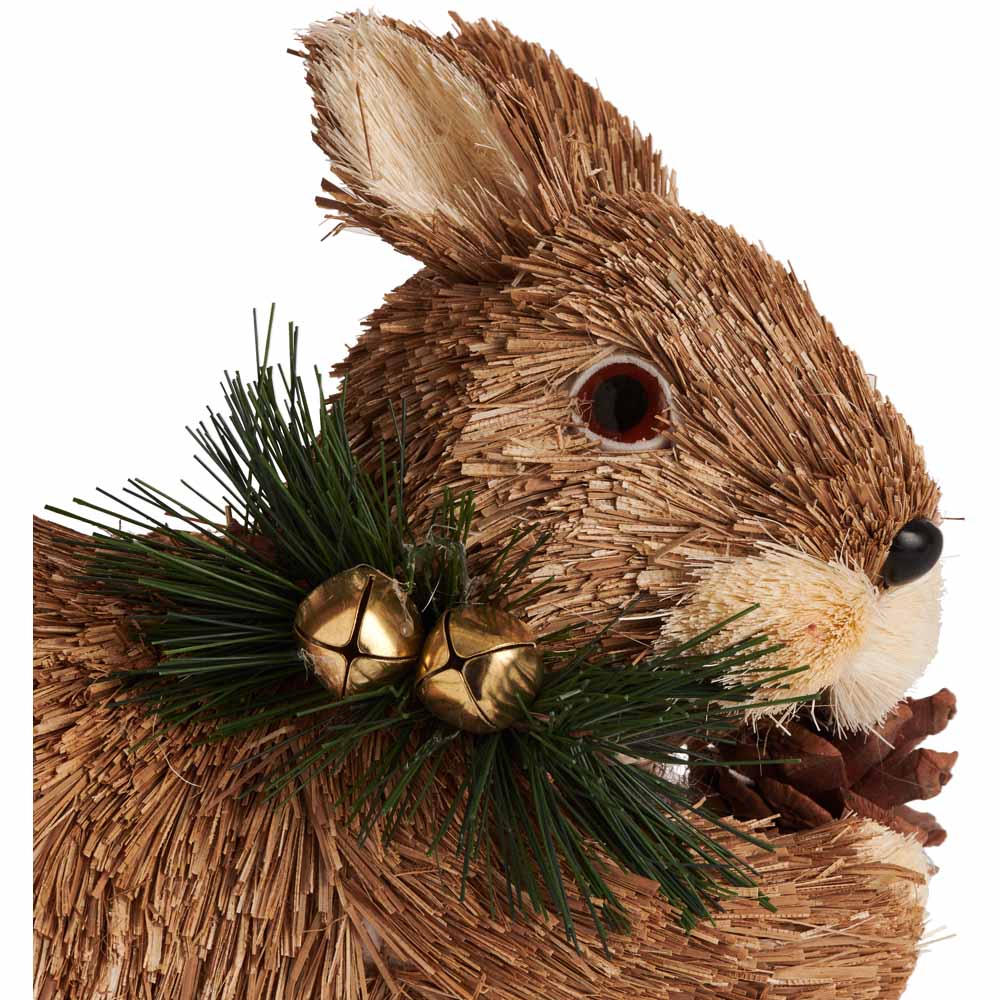 Wilko Cosy Bristle Squirrel with Bells Image 2
