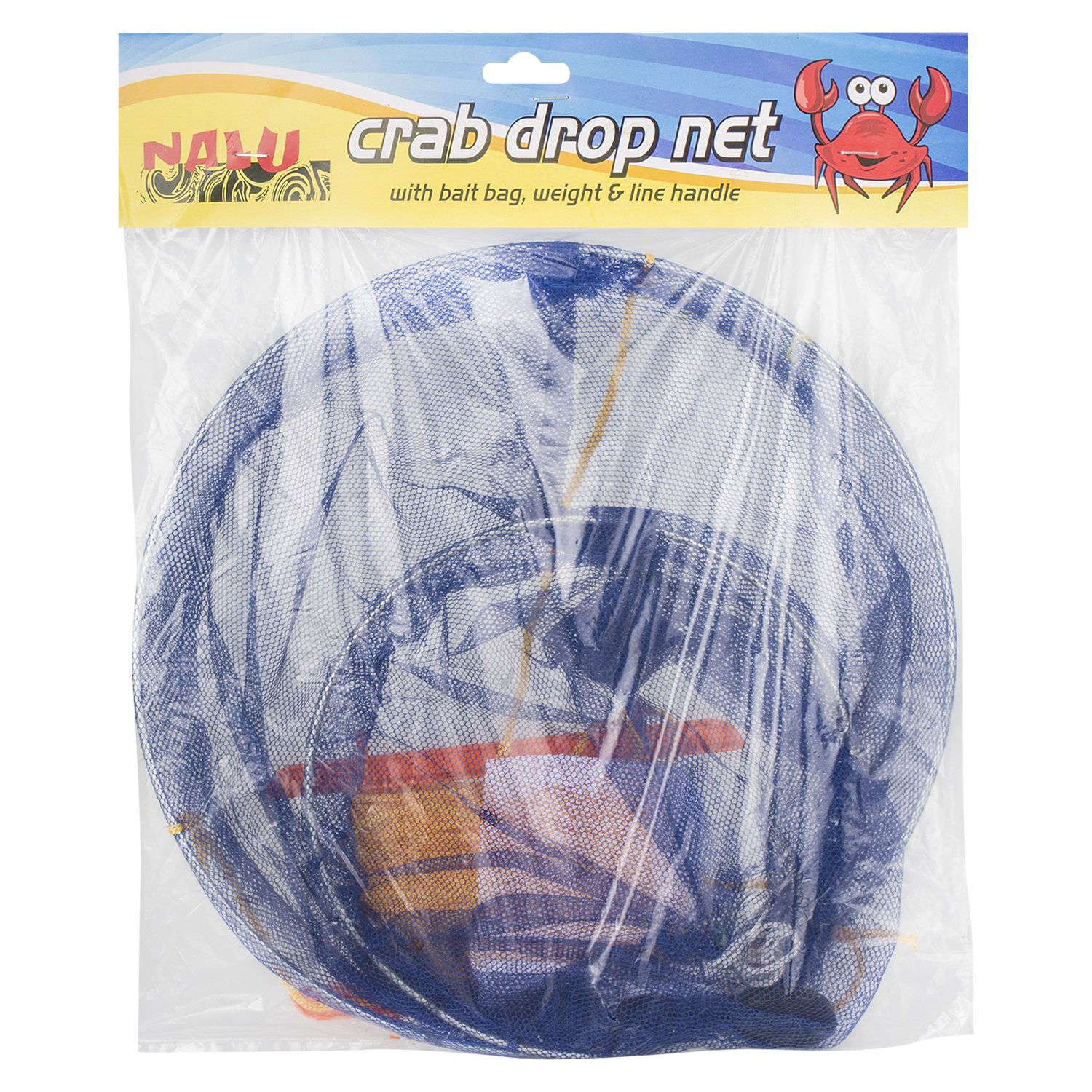 Crab Drop Net with Bait Bag and Line Handle Image 1