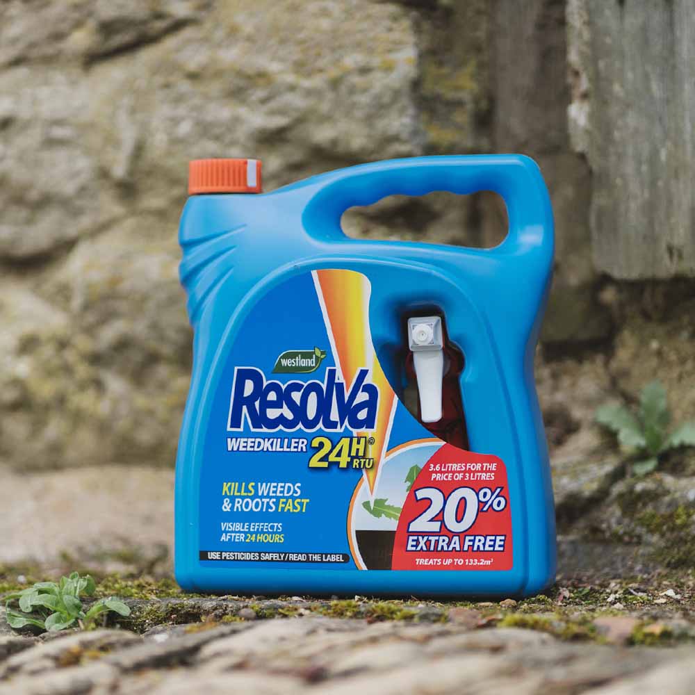 Resolva 24H Ready To Use Weedkiller 3L Image 2