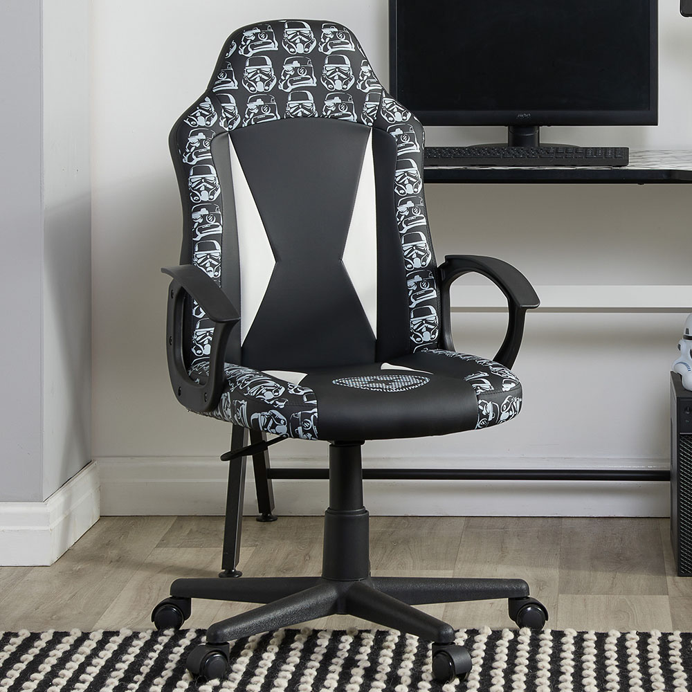 Disney Stormtrooper Patterned Gaming Chair Image 1