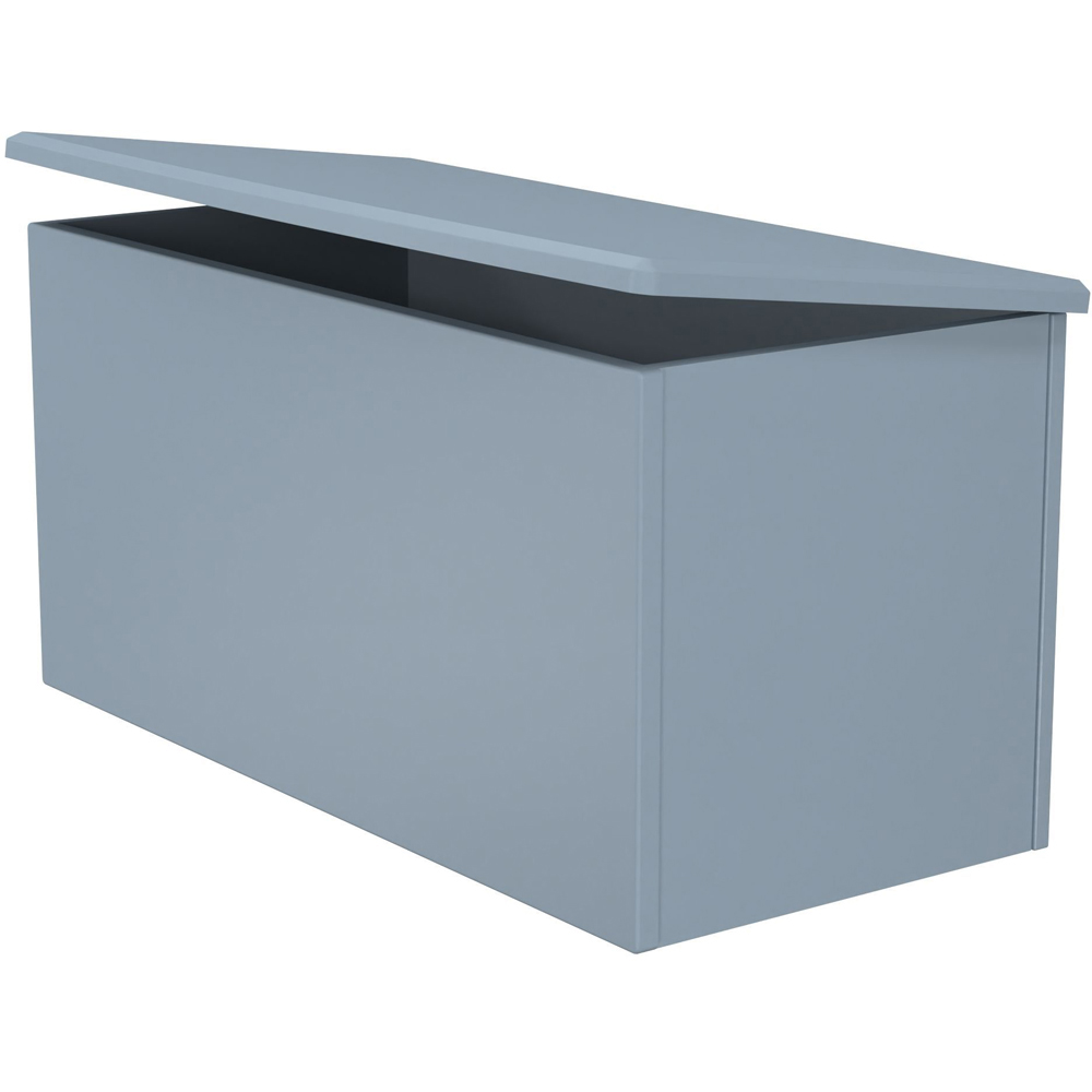 Crowndale Camden Denim Blue Lid Top Blanket Box Ready Assembled Image 6