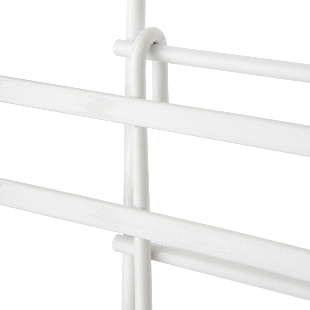 House of Home White 3-Tier Shower Caddy Image 4