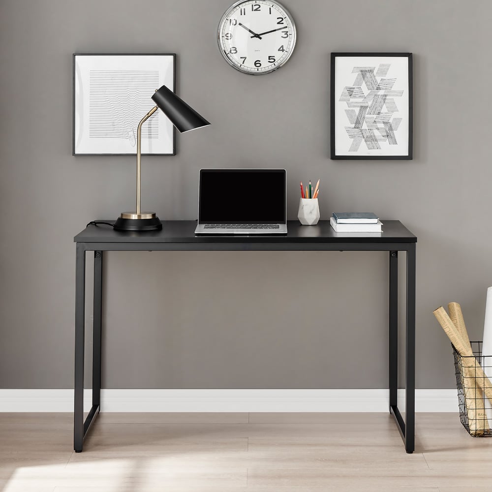 Furniturebox Cedric Desk Black Image 6