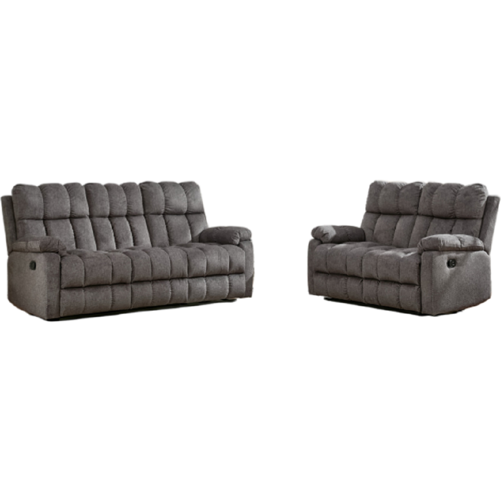 Furniture One 5 Seater Manual Recliner Sofa Set Image 2