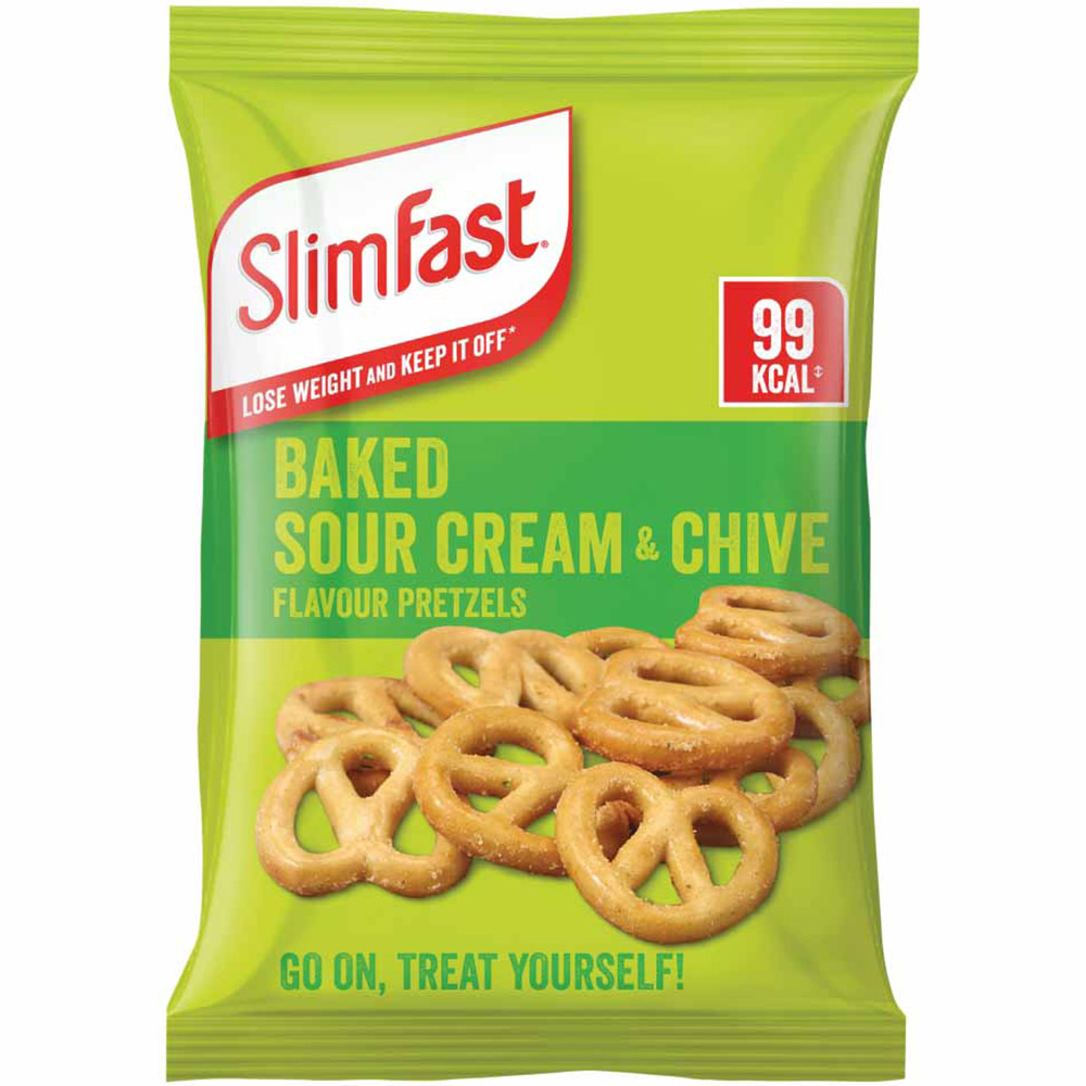 SlimFast Snack Bag SourCreamPretzel 23g Image