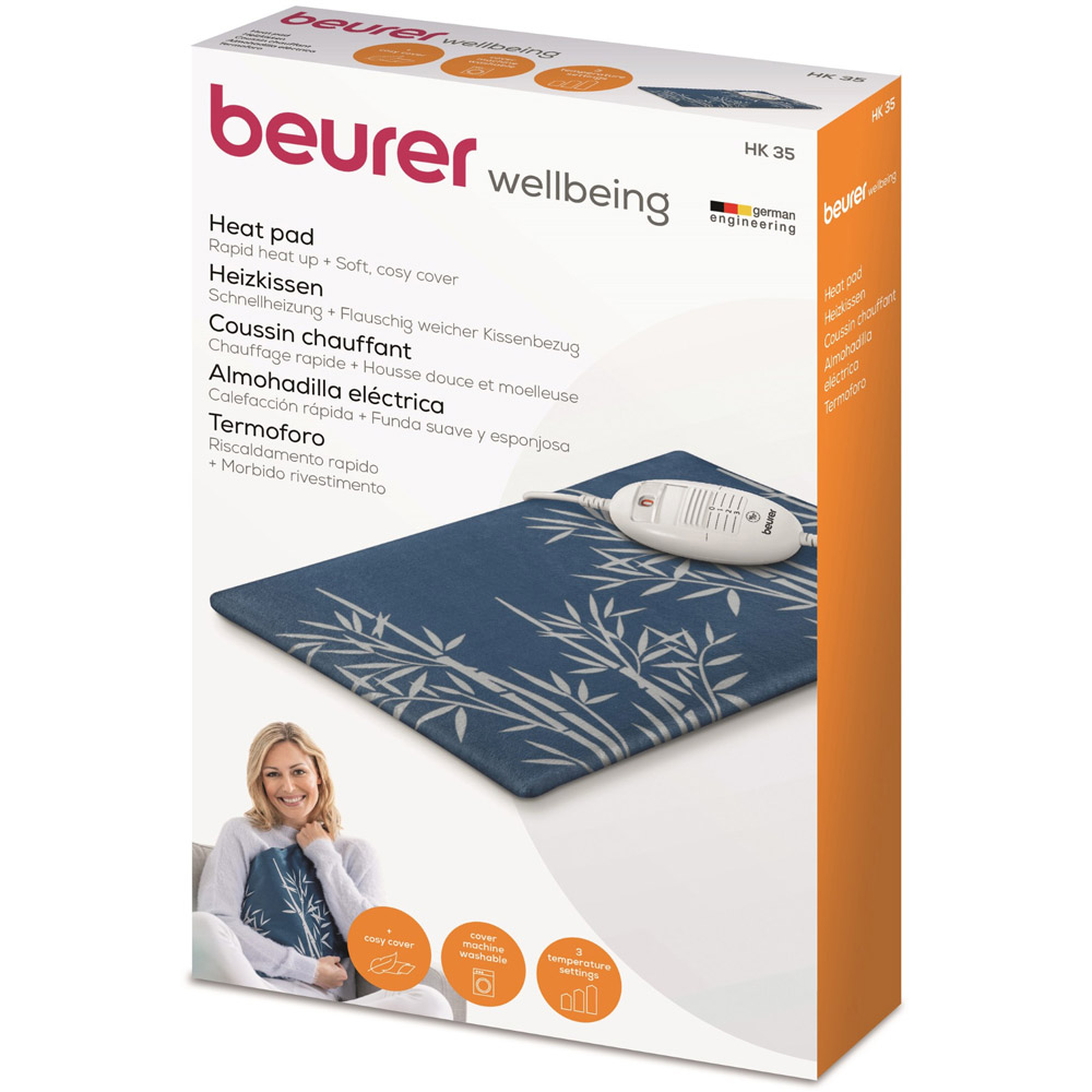 Beurer Blue Heating Pad with Turbo Image 2
