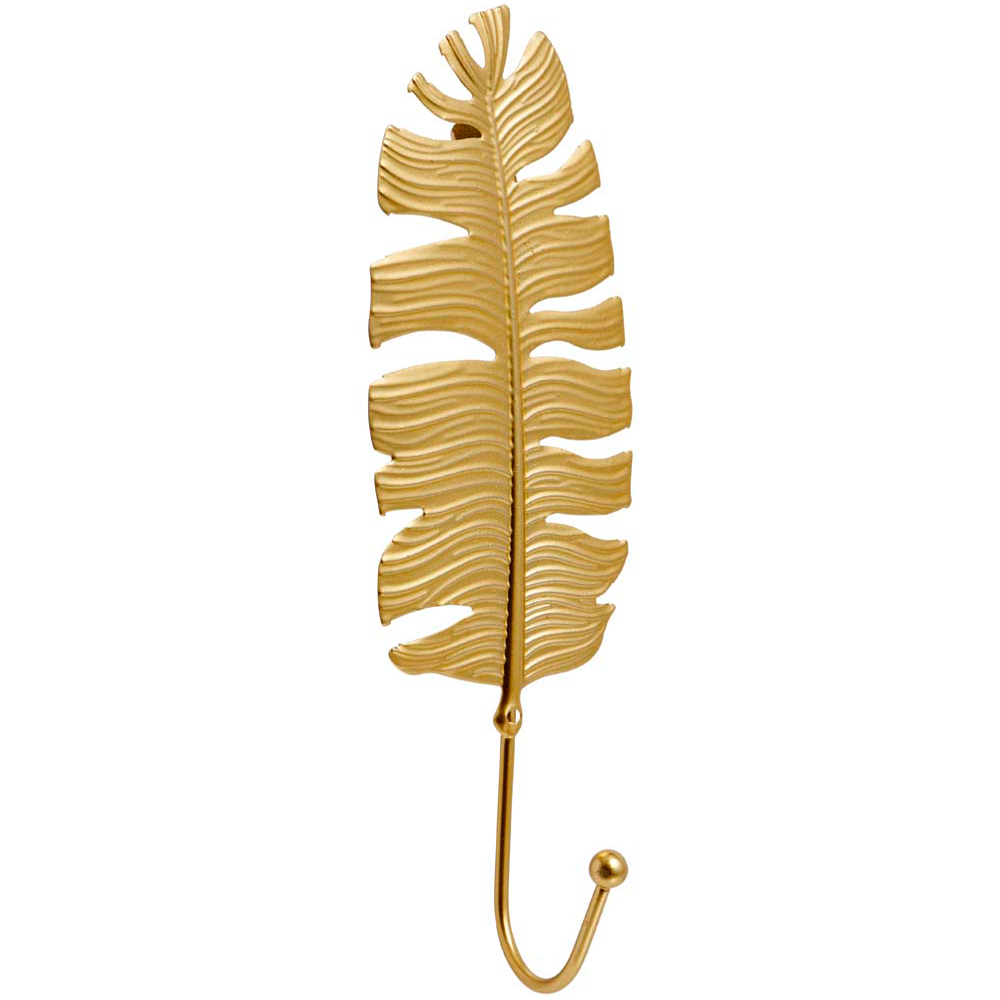 Wilko Elegant Pretty Feather Wall Hook Image 1