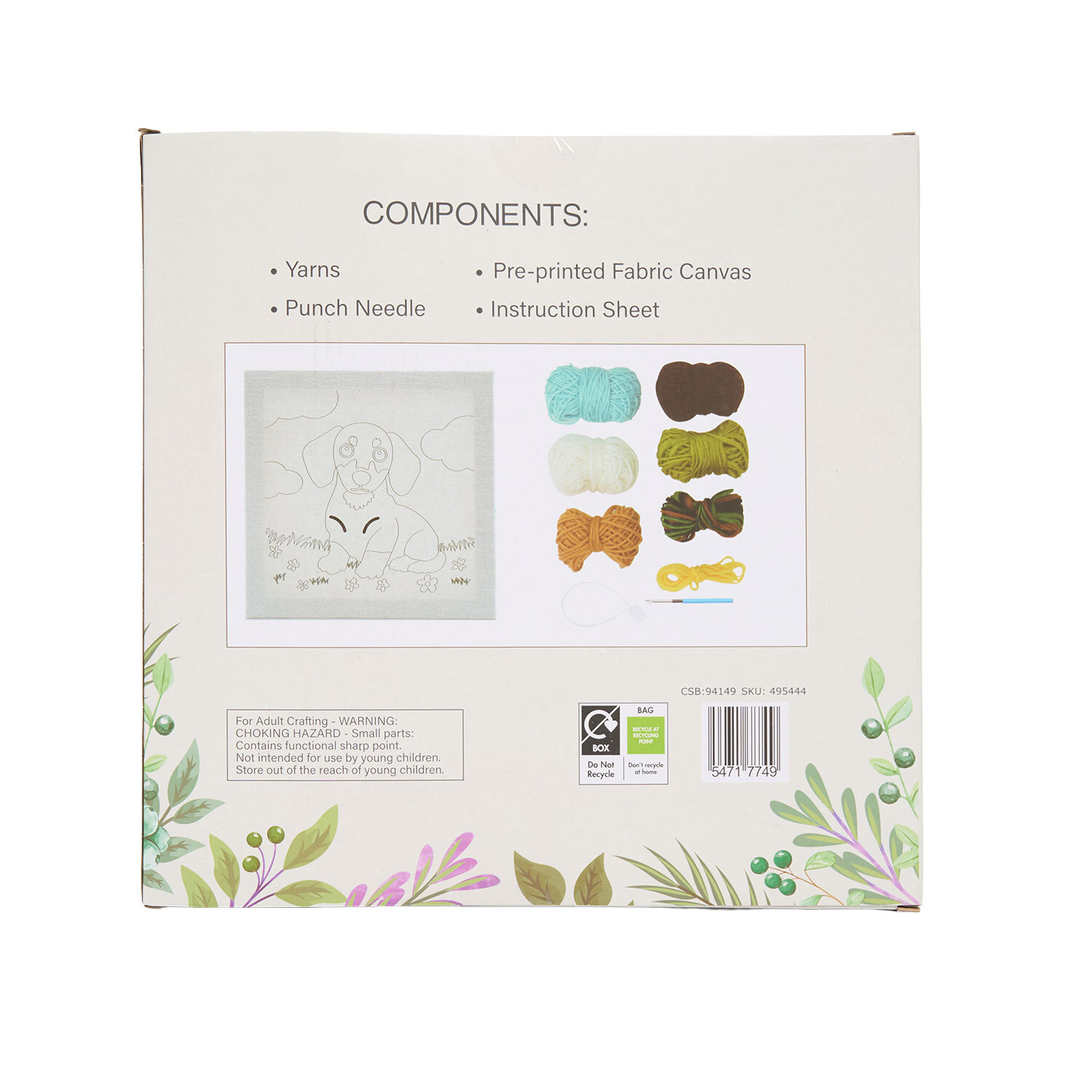 Cute Punch Needle Kit Image 4