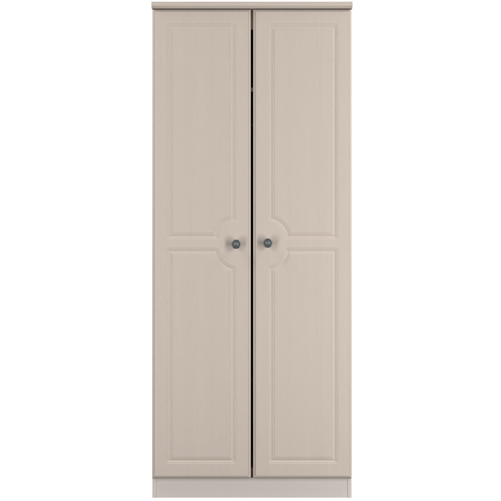Crowndale Pembroke 2 Door Kashmir Ash Wardrobe Ready Assembled Image 2