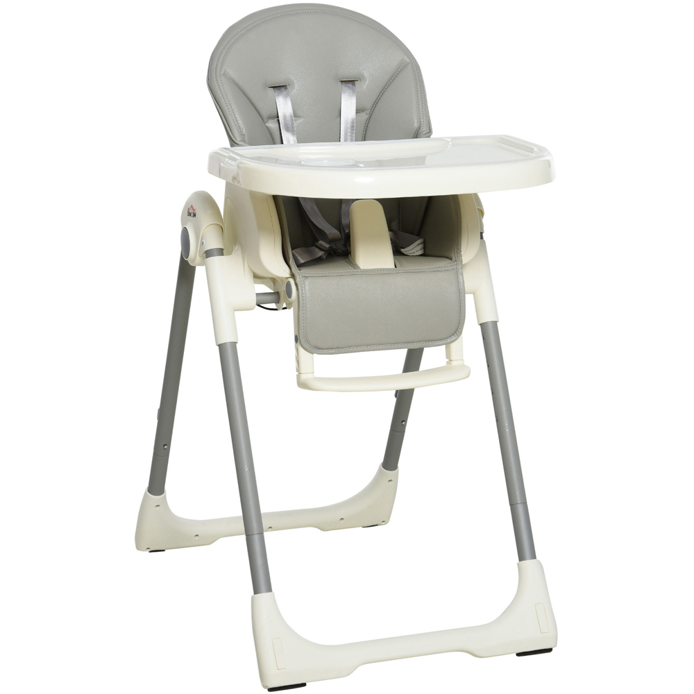 Portland Grey Baby High Chair Image 2