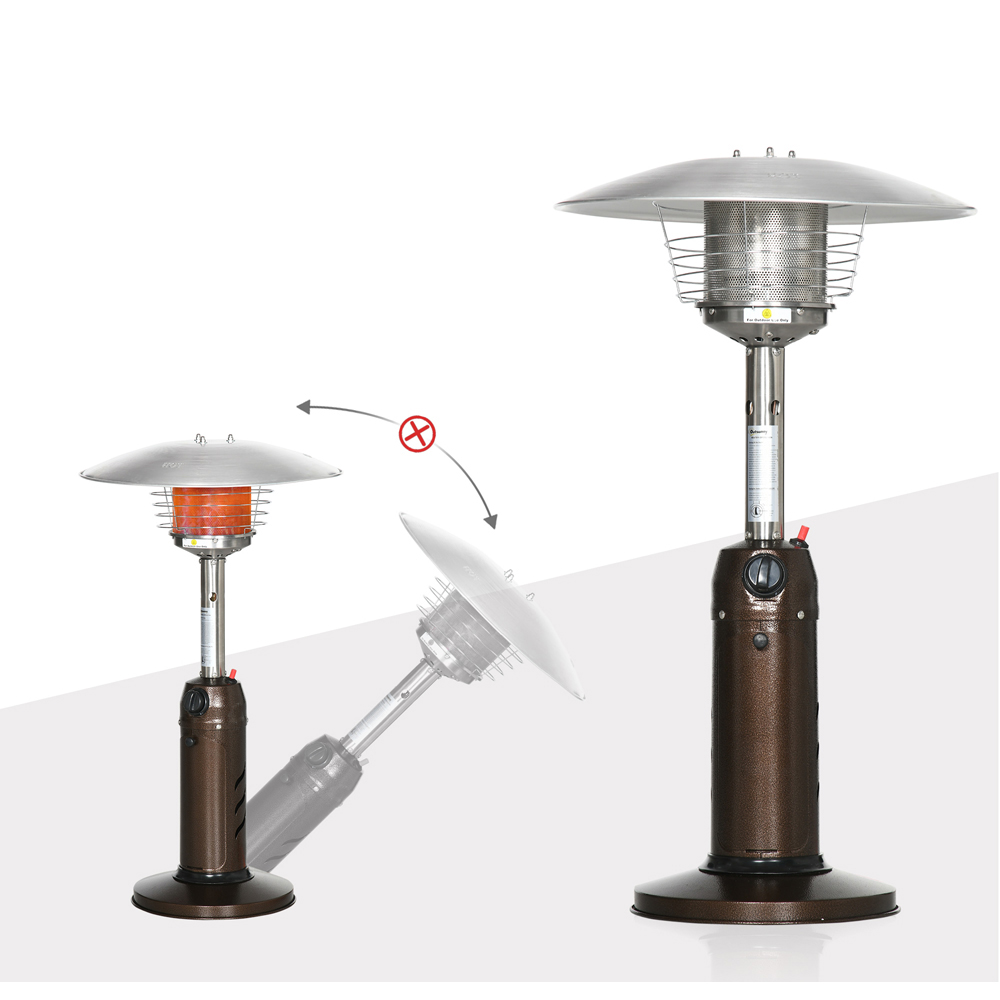 Outsunny Outdoor Heater with Adjustable Temperature 4KW Image 5