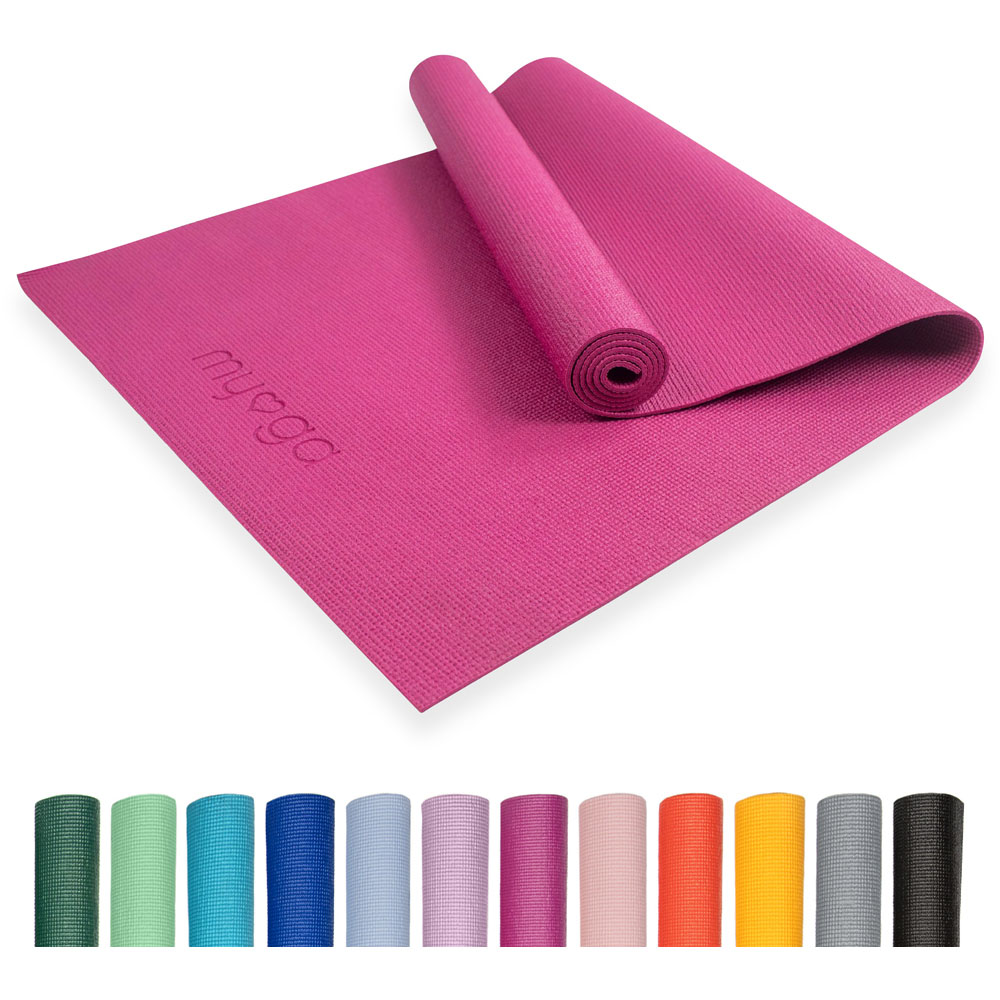 Myga Entry Level Plum Yoga Mat Image 3