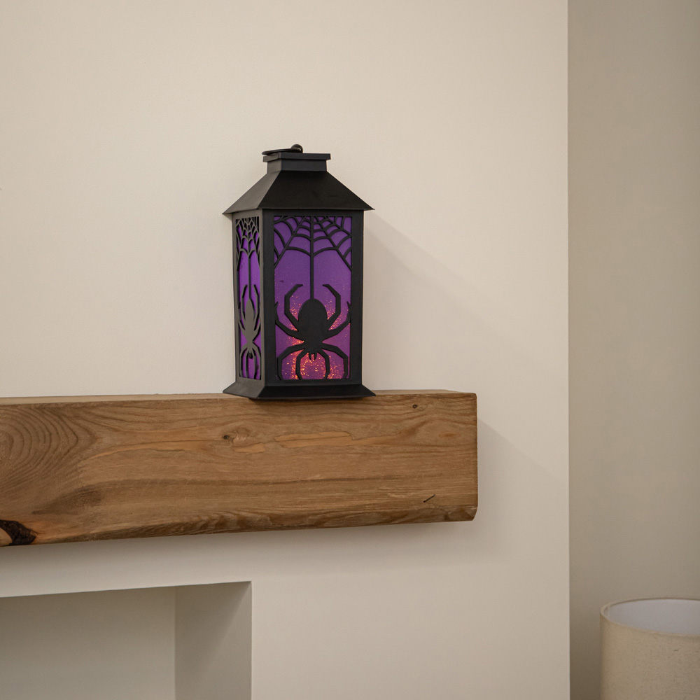 Samuel Alexander LED Light up Spider Halloween Lantern 32cm Image 3
