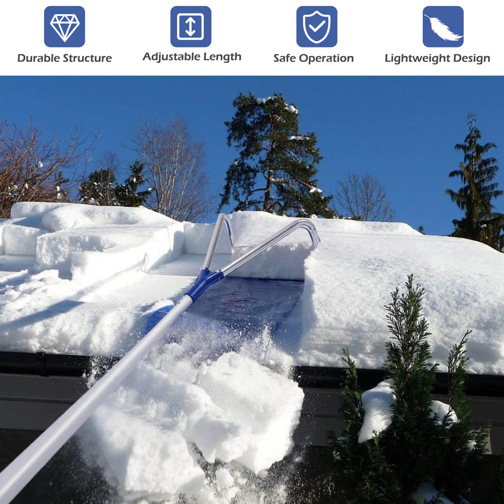 Costway Extendable Snow Roof Rake Image 8