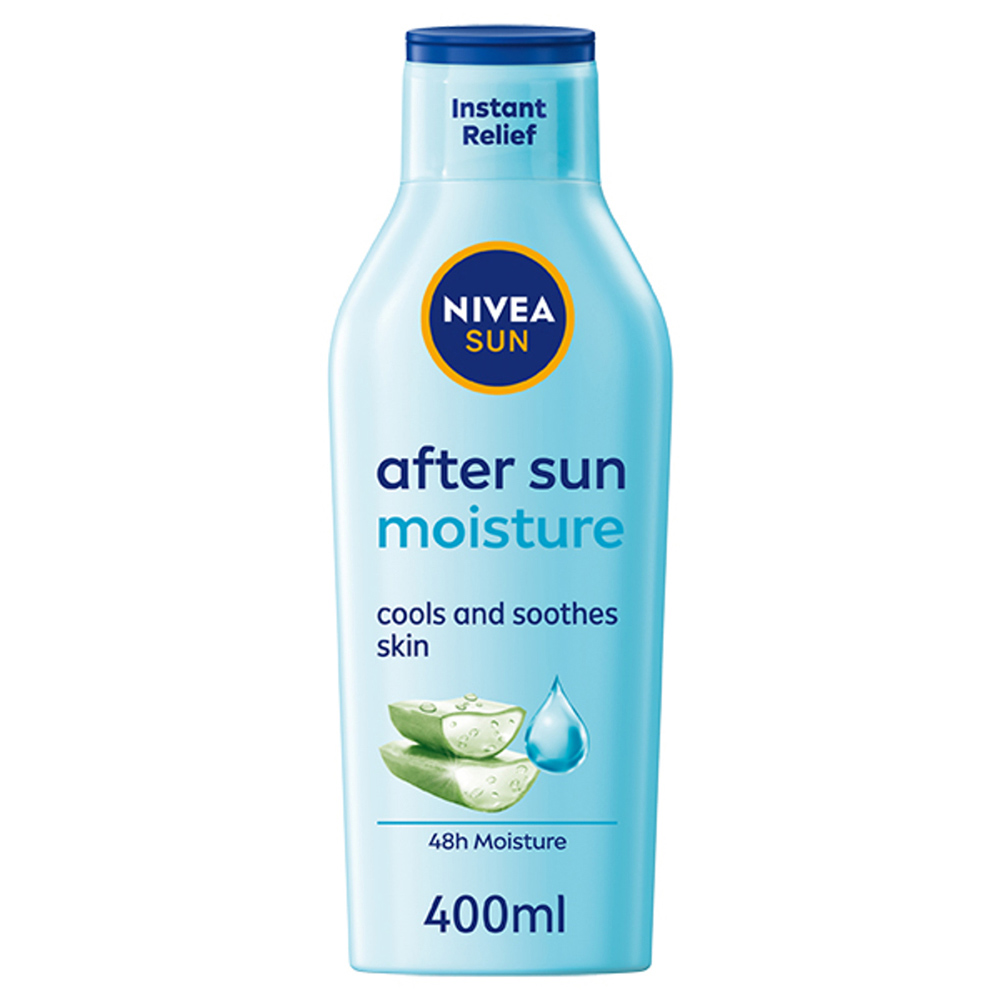 Nivea Sun Moisturising After Sun Lotion with Aloe Vera 400ml Image 1