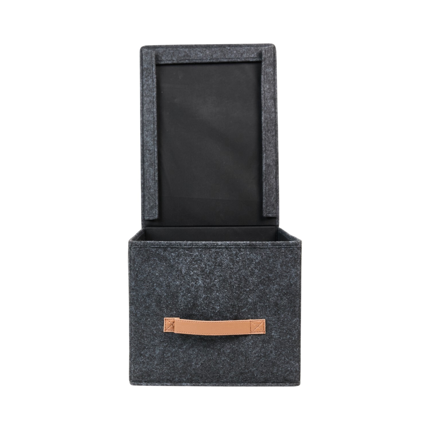 Malmo Felt Storage Box Grey Image 2
