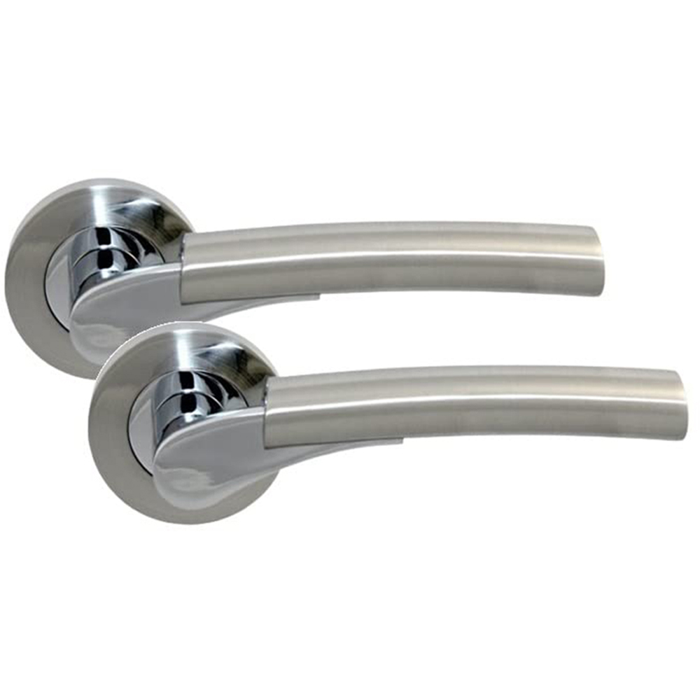 Golden Grace Duo Finish Ultimo Verona Latch Door Handle Set 5 Pack Image 2