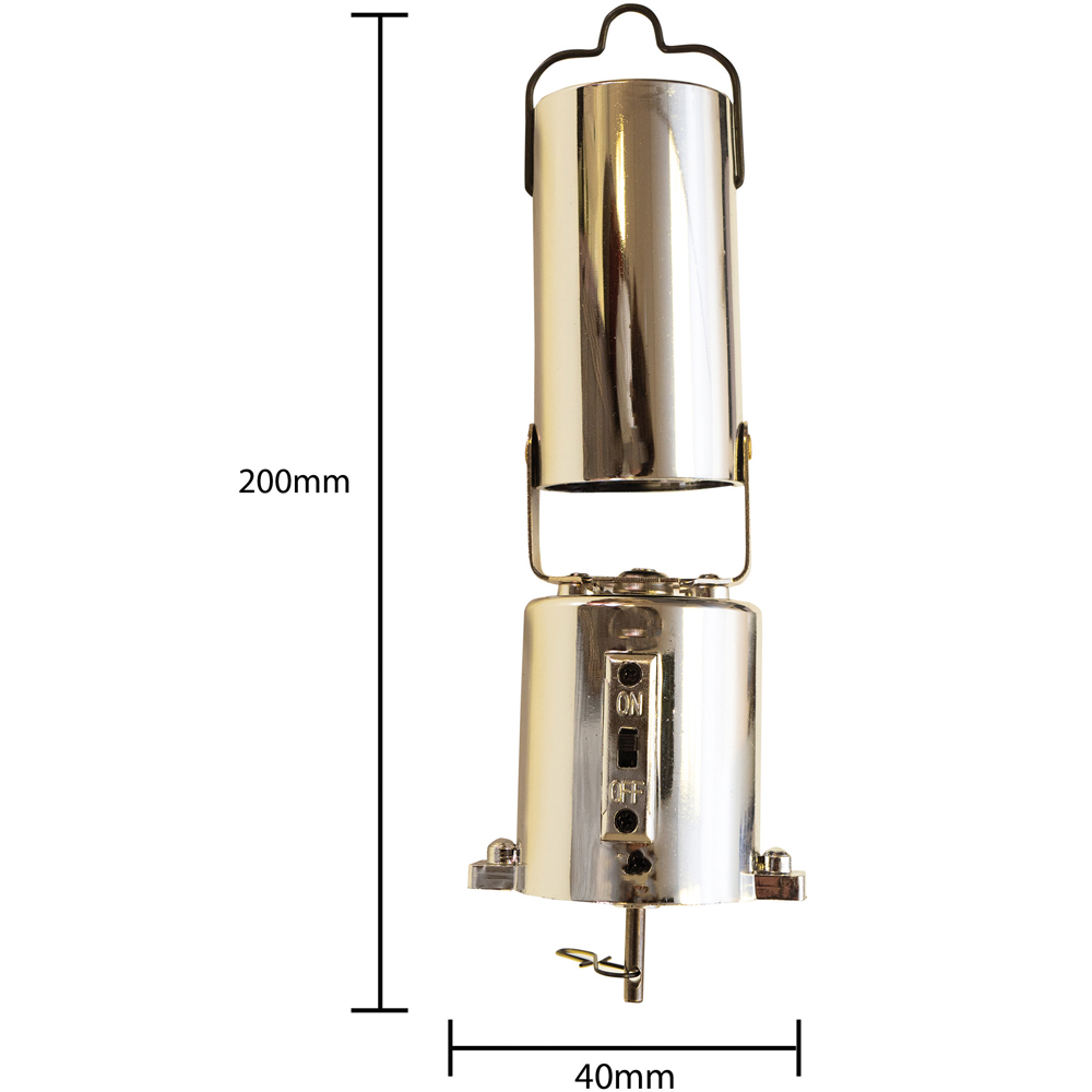 FX Lab Silver Battery Mirror Ball Motor Image 5