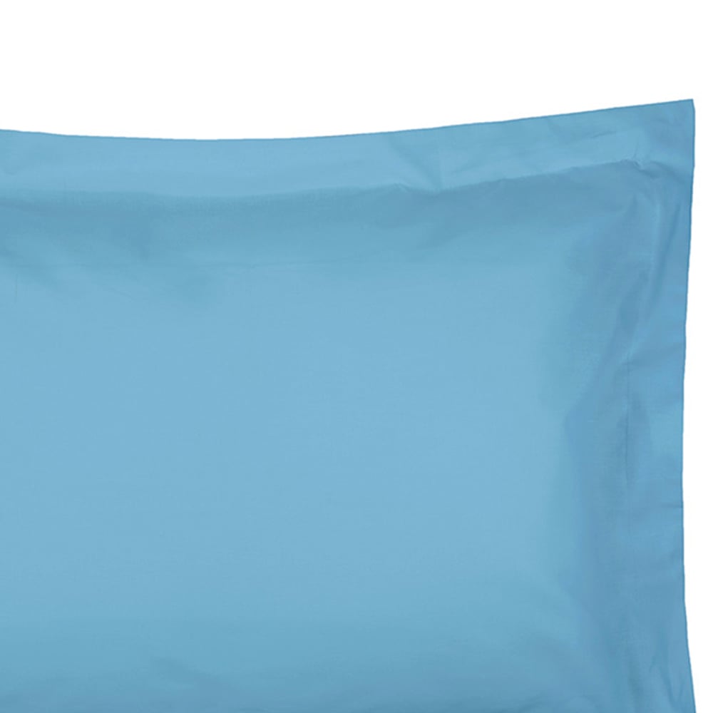 Serene Oxford Sky Blue Pillowcase Image 2