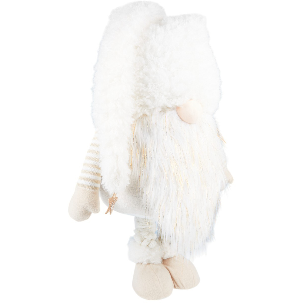 Extra Large Extendable Fluffy Gonk Ornament - White Image 3