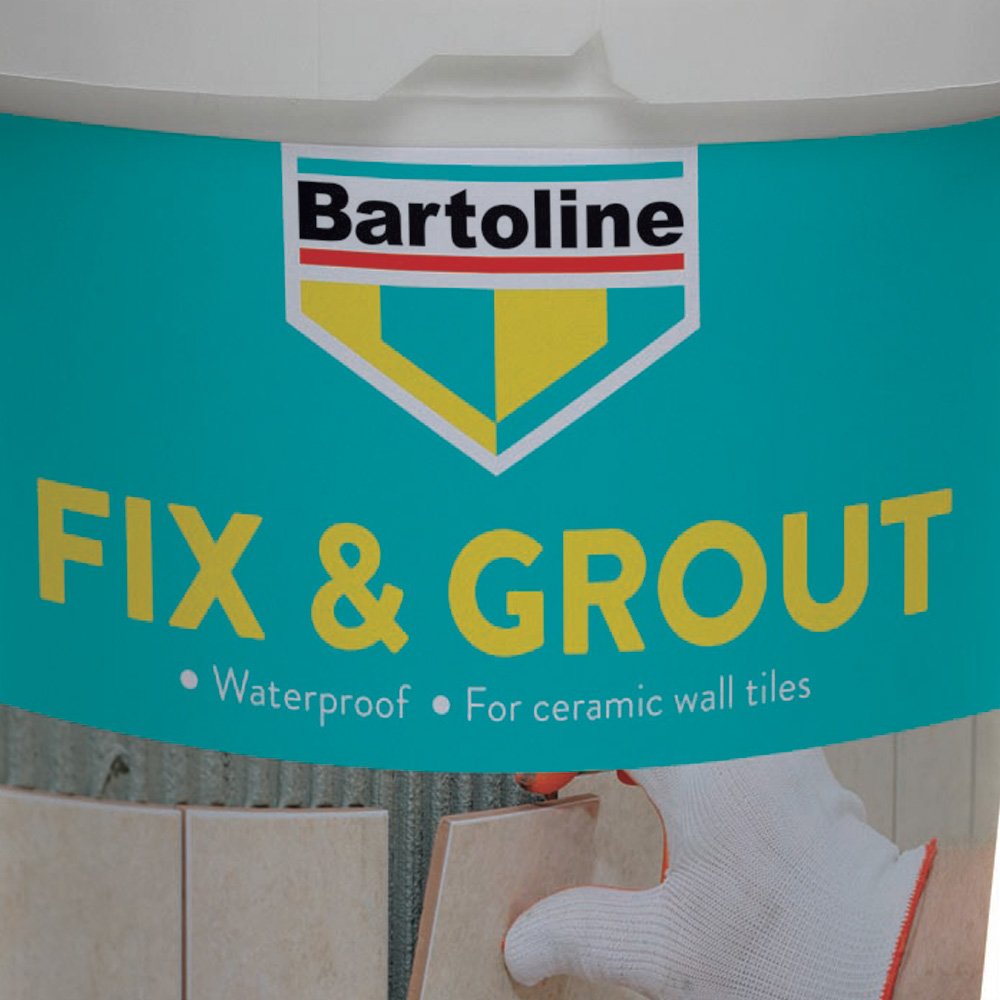Bartoline Fix and Grout Tile Adhesive 1kg Image 2