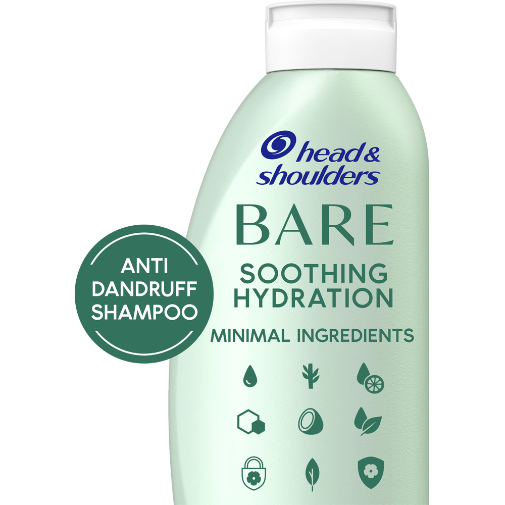 Head and Shoulders Bare Soothing Hydration Shampoo 400ml Wilko