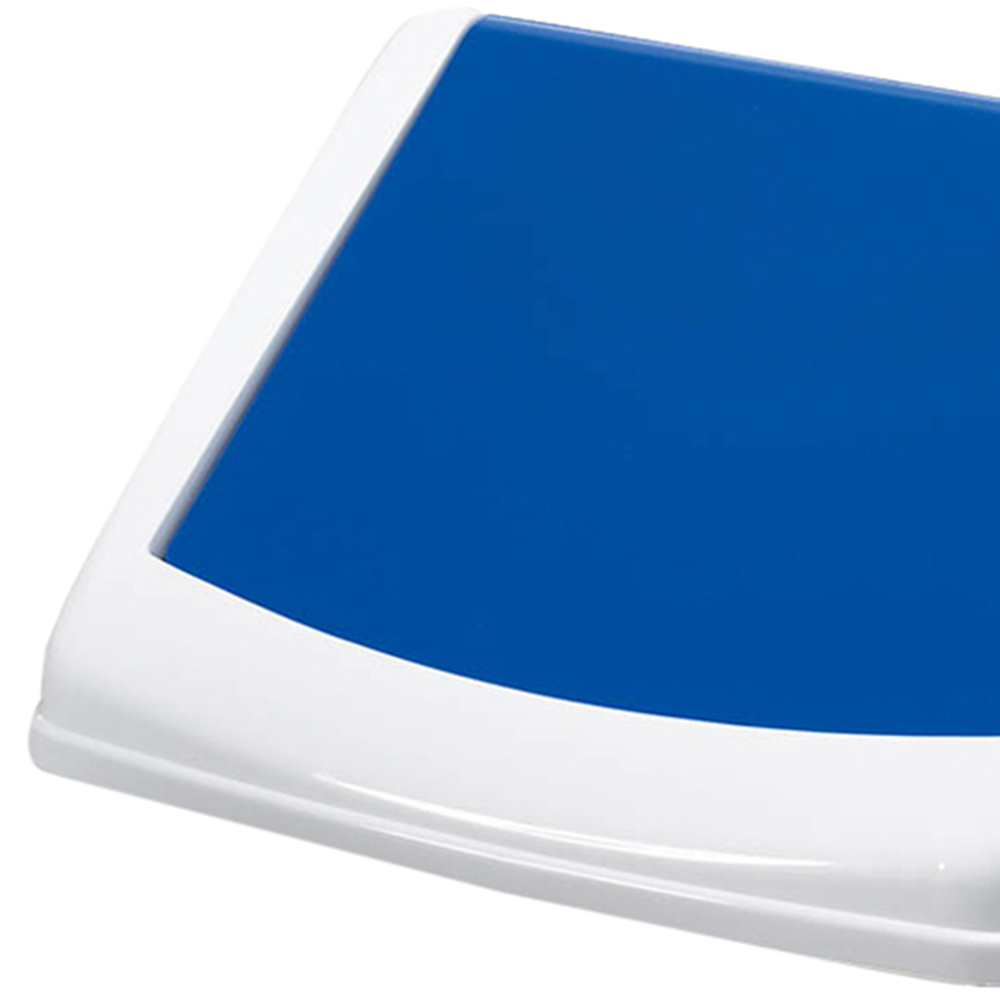 Durable Durabin Blue Square Flip Swing Bin Lid 40L Image 2