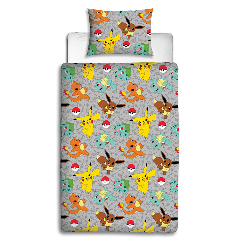 Duvet Set Pokemon Single Wilko