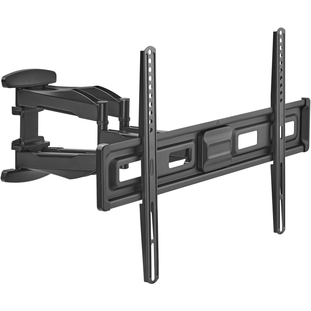 Properav Black Heavy Duty Swing Arm TV Wall Bracket 37 to 75 inch Image 1