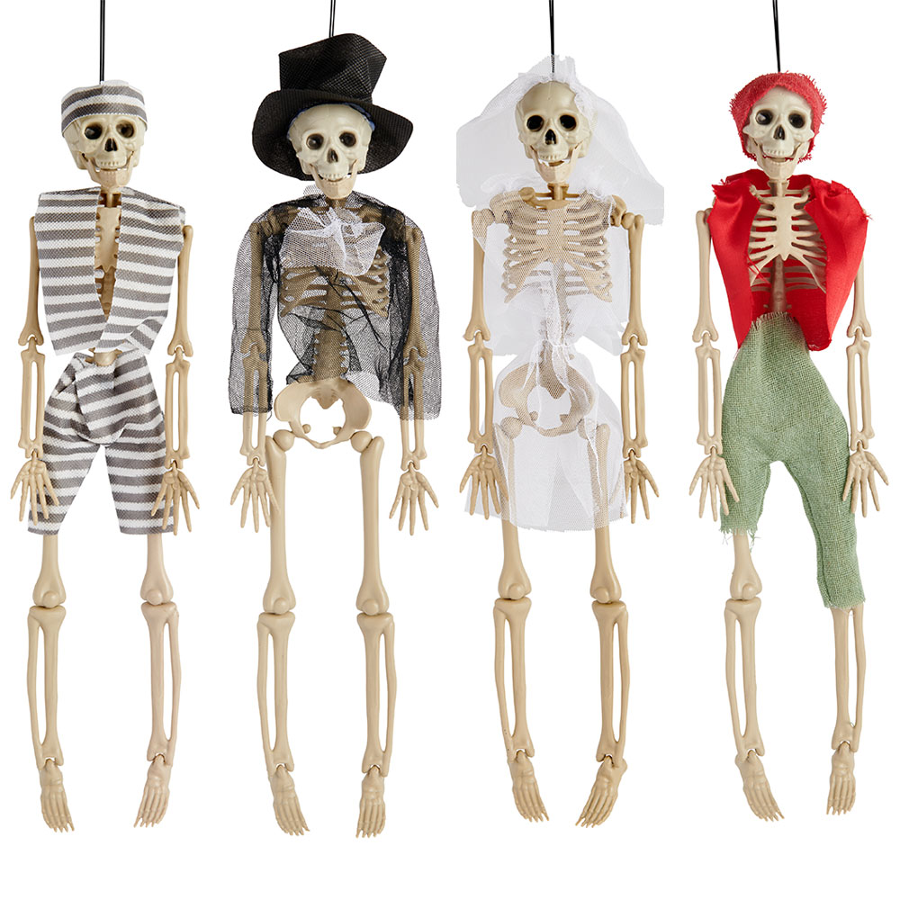 Single 15inch Dressed Skeleton in Assorted styles Image 1