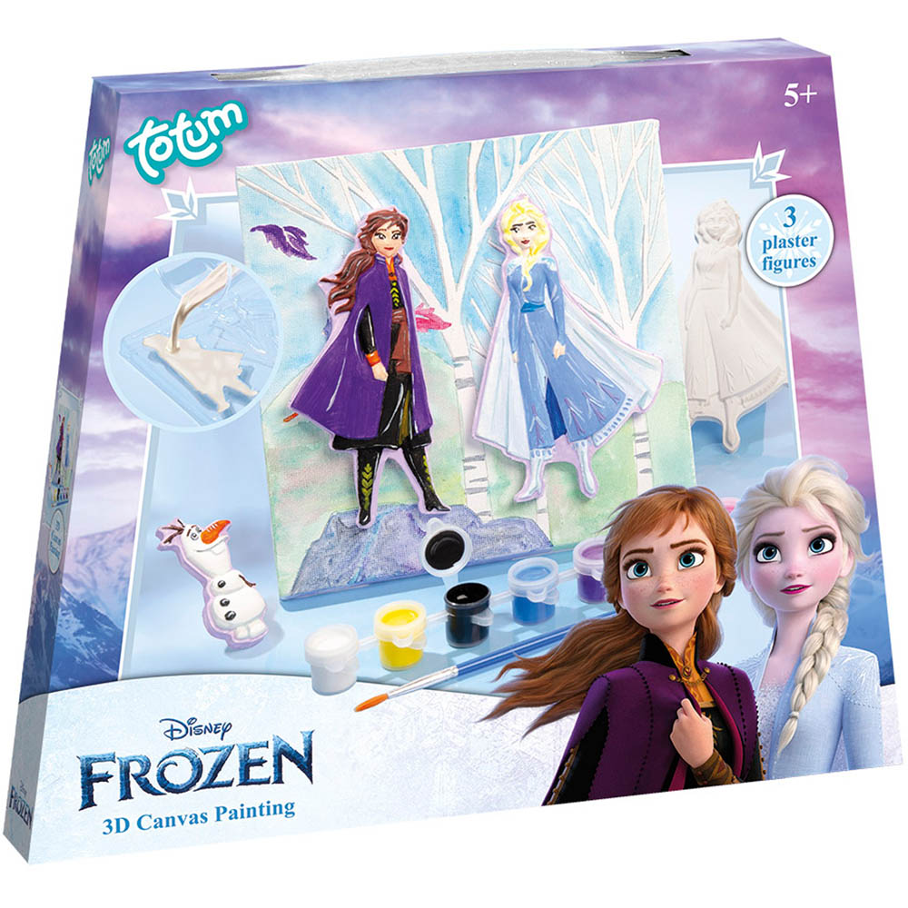 Disney Frozen 3D Canvas Painting Set Image 1