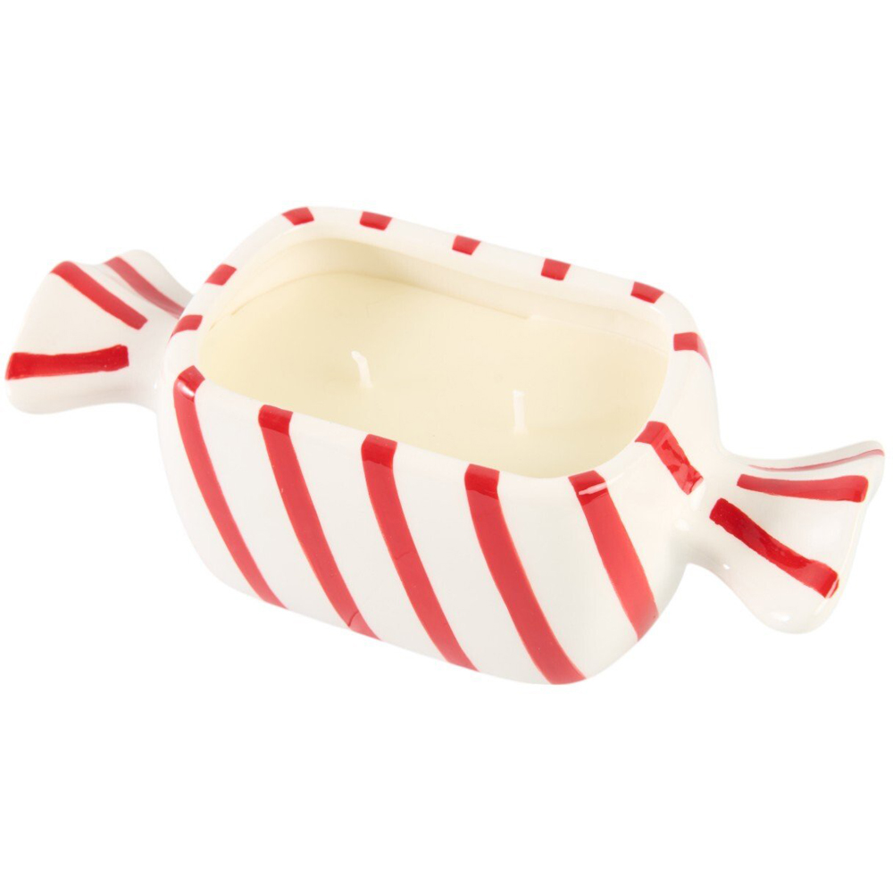 Assorted Sweet Stripe Candle Image 2