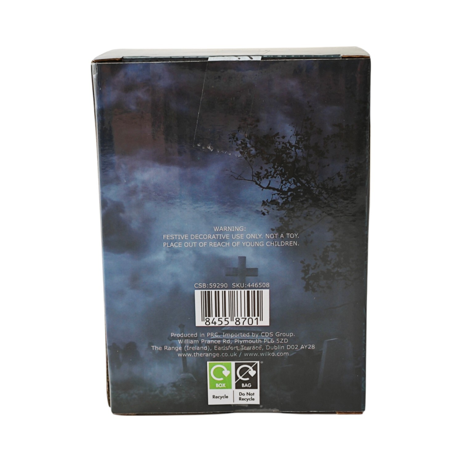 Pack of 2 Ceramic Tombstones White Image 2