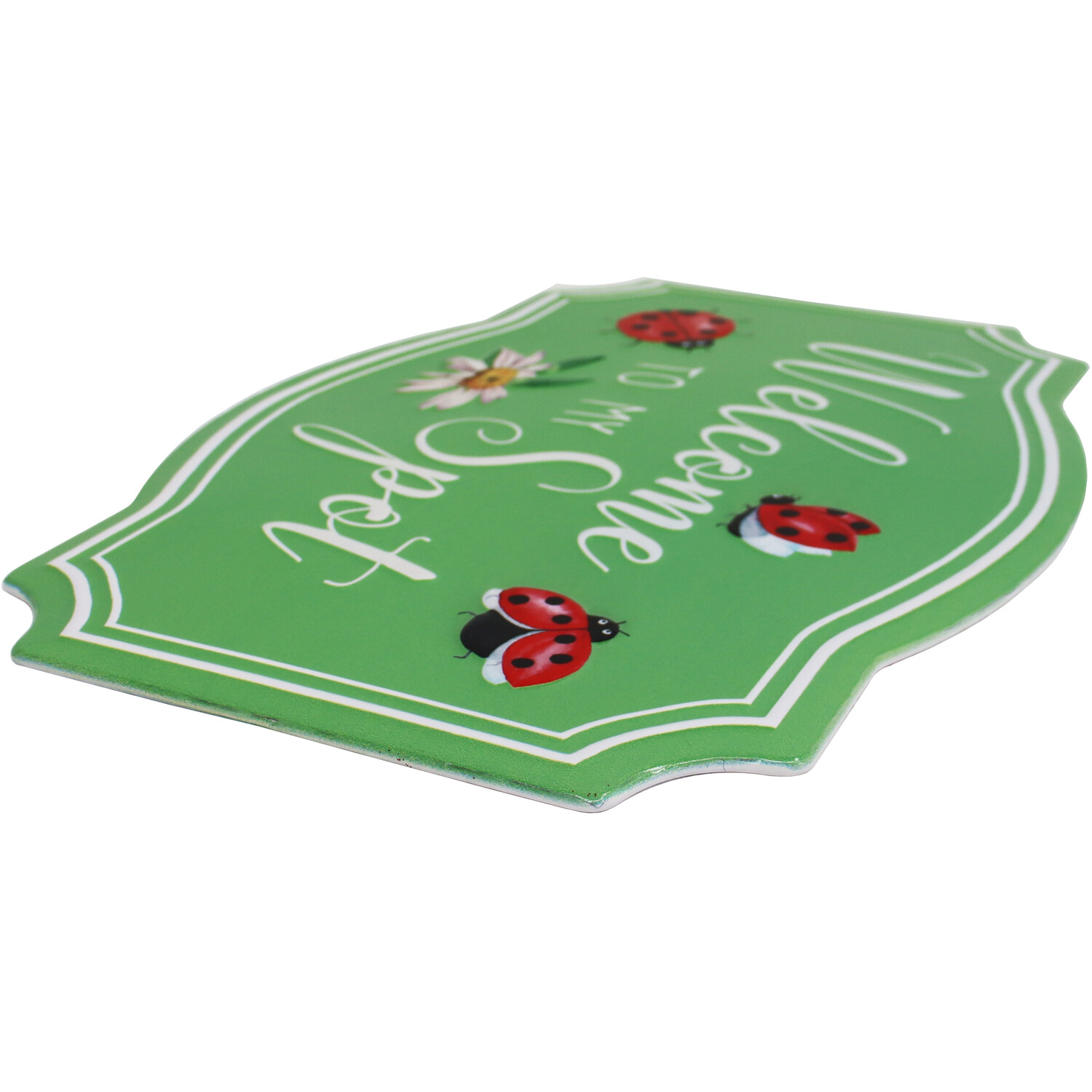 Indoor and Outdoor Welcome to My Spot Sign - Green Image 2