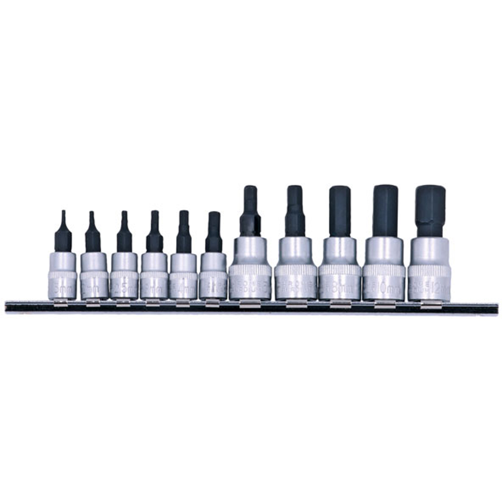 Laser 11 Piece Magnetic Hex Bit Set Image 4