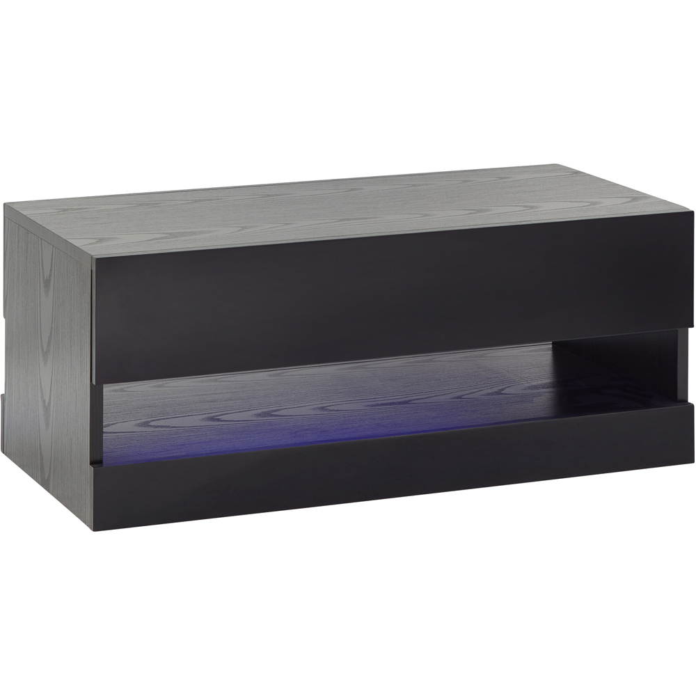 GFW Galicia Black LED Lift Up Coffee Table Image 4