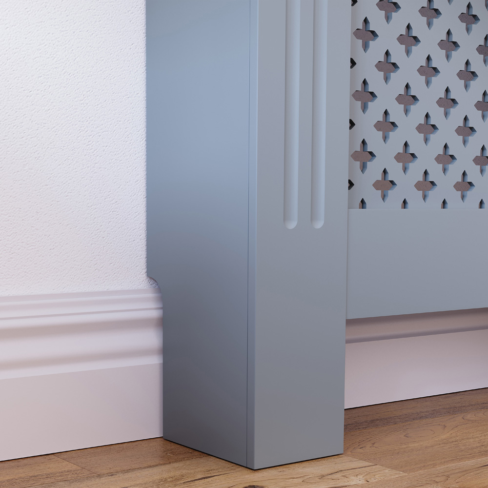 VIDA DESIGNS Oxford Grey Radiator Cover Extra Large Image 3