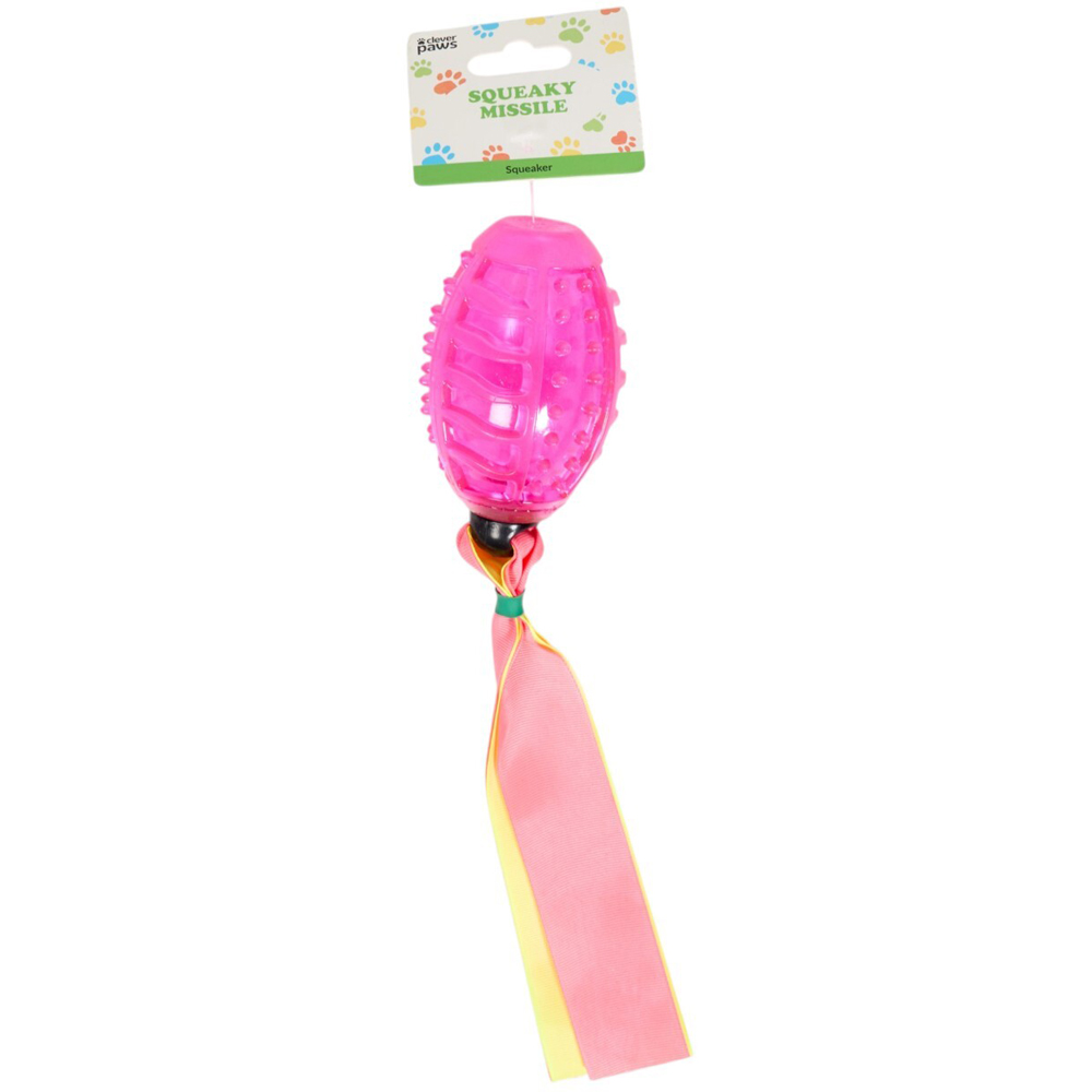 Squeaky Ball with Tail Dog Toy Image 9