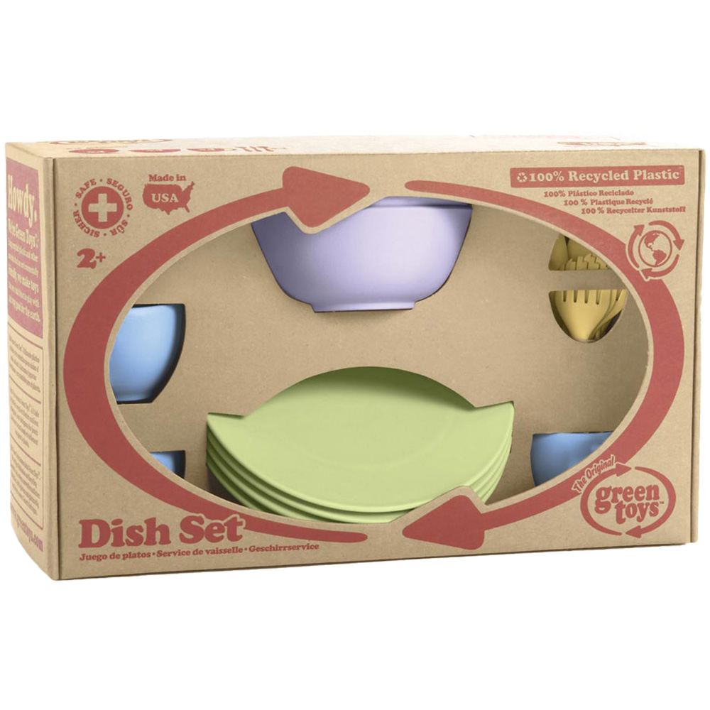 BigJigs Toys Green Toys Children's Dinner Set Image 1