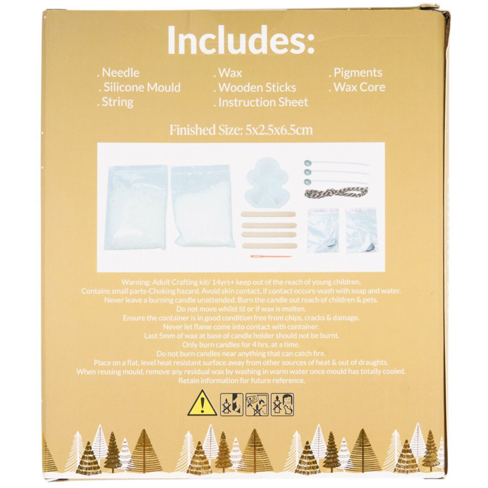 Make Your Own Gingerbread Candle Kit Image 2