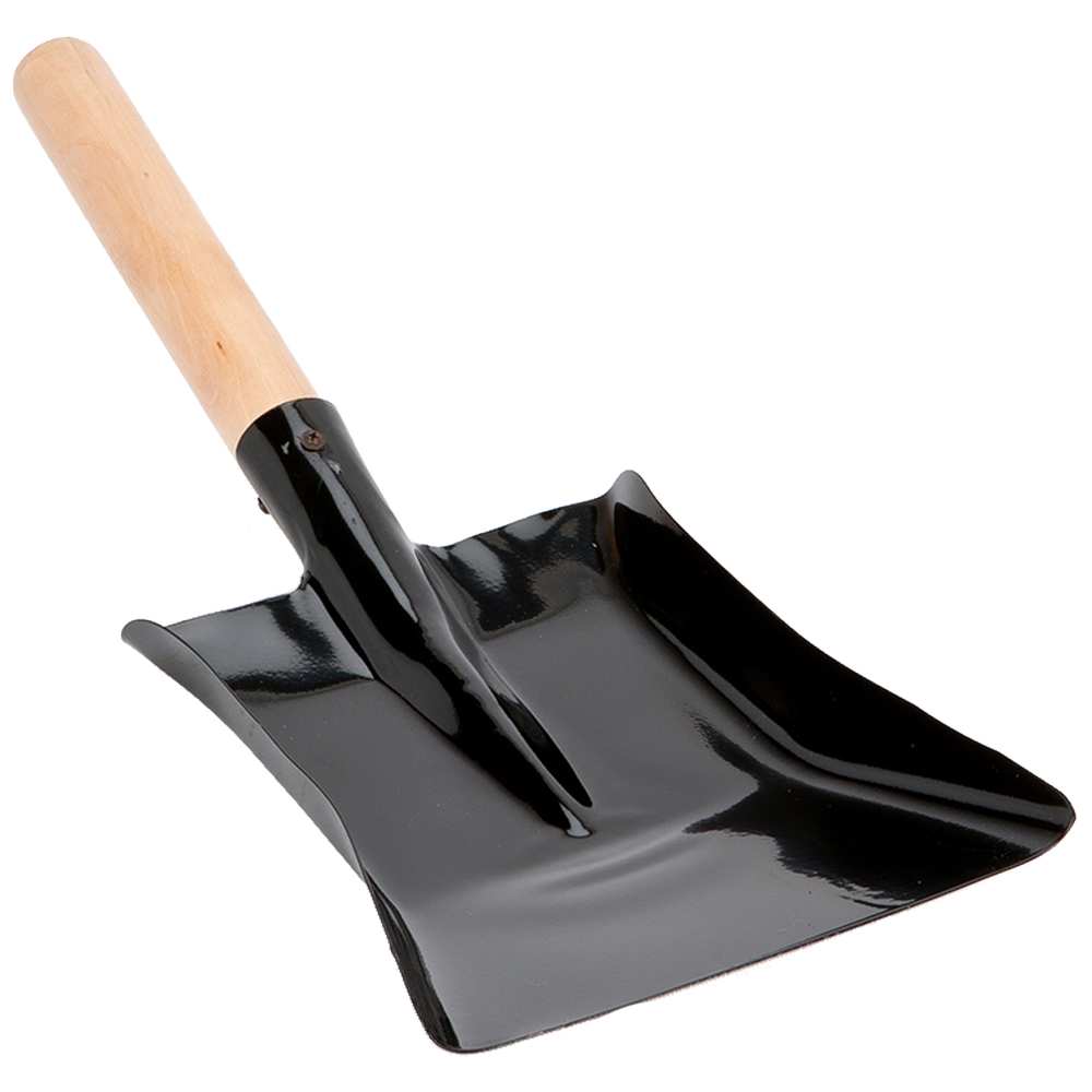 Inglenook Fireside Wood Handle Coal Shovel 7 inch Image 1