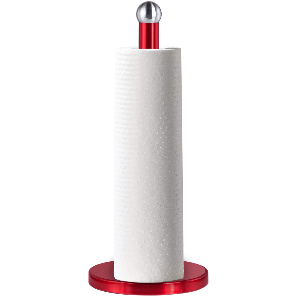 Innoteck Essentials Red Kitchen Paper Towel Holder Image 2