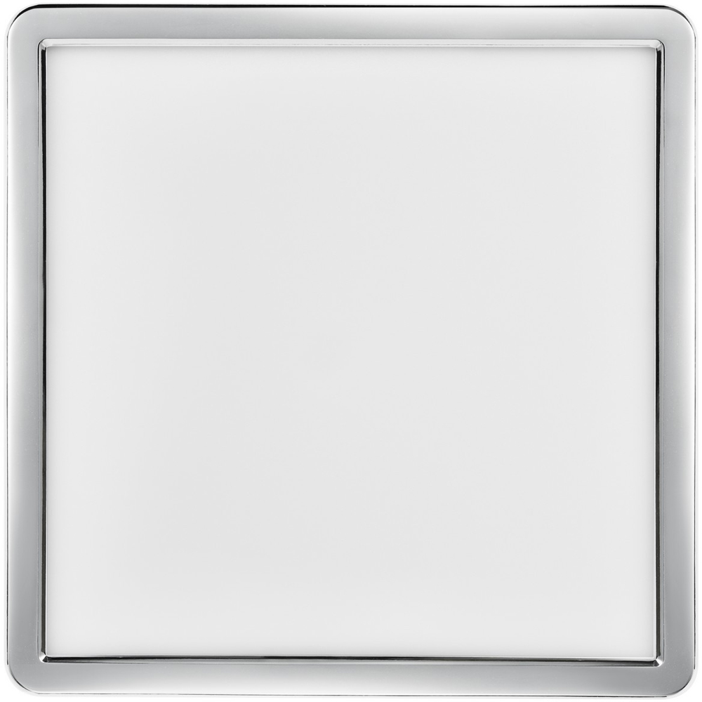 Nordlux Oja 29 Square Chrome Ceiling Light Image 1